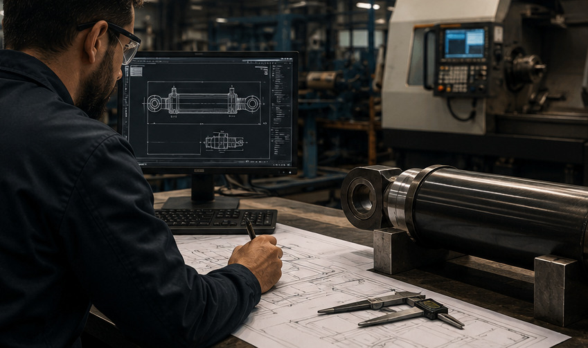 Engenharia e Fabricação de Cilindros - Olivertech